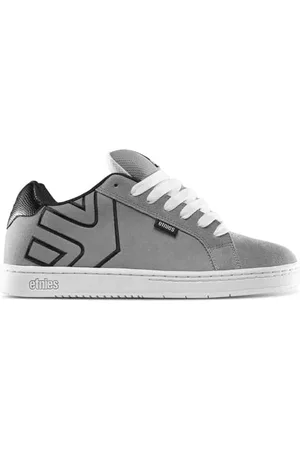 Etnies Herren Fader Skate Shoe, Light Grey/Black, 41.5 EU