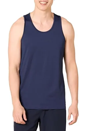 Amazon Herren Leichtes, Schnelltrocknendes Gym-Tanktop Aus Funktionsstretch, , M