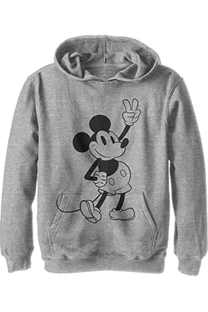 Disney Jungen Simple Mickey Outline Hoodie, , L