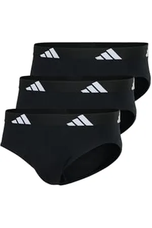 adidas Herren Slip 3er Pack-Brief (3PK) -Active Flex Cotton Unterwäsche, , XL