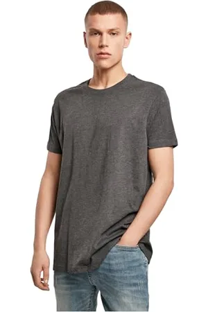 Build Your Brand Herren T-Shirt Round Neck, charcoal, M