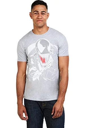 Marvel Herren - Venom Mens Grey Heather Lrg T Shirt, , L EU