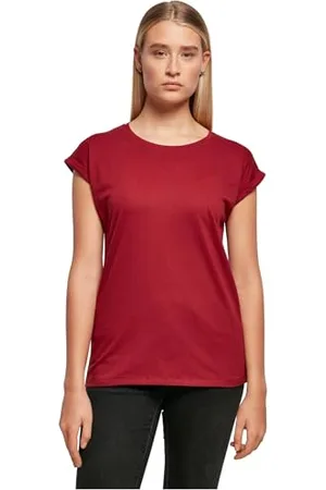 Build Your Brand Damen Ladies Extended Shoulder Tee T-Shirt, , S