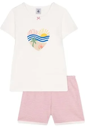 Petit Bateau Mädchen A0D6S Pyjacourt, , 6 Jahre