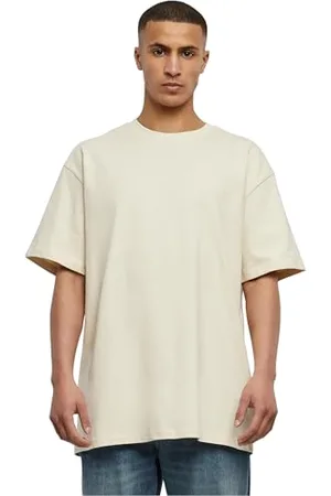 Urban classics Herren T-Shirt Heavy Oversized Tee, Oversized T-Shirt für Männer, Baumwolle, Rundhals, , XS