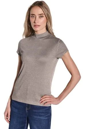 Street one Damen A323136 Shirt mit Glitzerstreifen, , 42