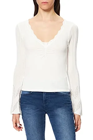 Desigual Womens TS_Nadja T-Shirt, White, XL