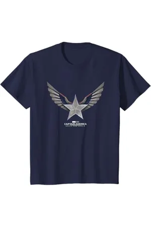 Marvel Kinder Captain America Wings T-Shirt