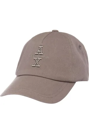 Armani Exchange Herren The Grid, Embossed Logo, Sustainable Baseball Cap, , Einheitsgröße EU