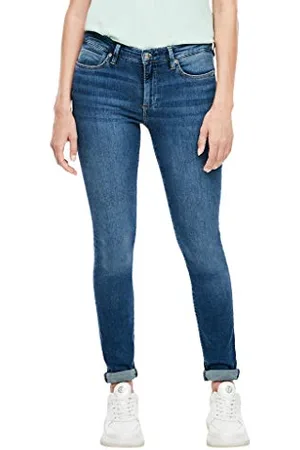 QS by s.Oliver Damen 120.11.899.26.180.2055188 Jeans, Blue, 34/34