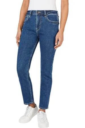 Pepe Jeans Damen High Waist Straight PL204592 Jeans, , 33W / 30L