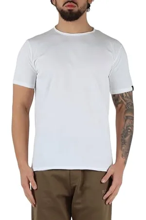 Replay Herren T-Shirt Kurzarm mit Rundhalsausschnitt, Weiß (White 001), XL