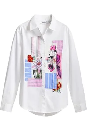 Desigual Damen Cam_Flowers Minnie T-Shirt, , Medium