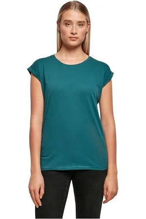 Build Your Brand Damen Ladies Extended Shoulder Tee T-Shirt, , S