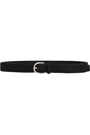 GANT Damen Elastic Braided Belt Gürtel, Black, Standard