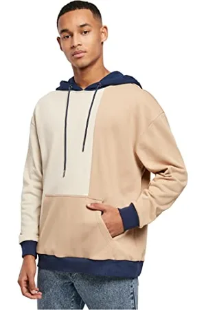 Urban classics Herren Oversized Color Block Hoody Sweatshirt, , M