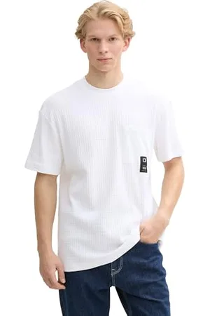 TOM TAILOR Herren 1045033 T-Shirt, 20000-White, M