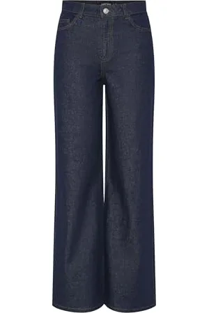 Pieces® Pcselma Hw Wide Jeans Rinse Noos Bc