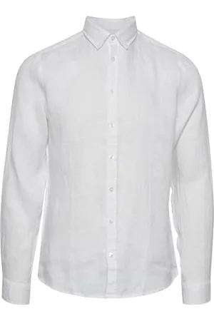 Casual Friday CFAnton Herren Freizeithemd Hemd Basic Leinenhemd Button-Down-Kragen Regular Fit, Größe:L, Farbe: