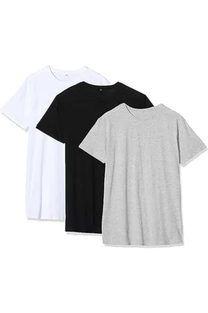 Build Your Brand Herren Shaped Long Tee 3-Pack T-Shirt, , M
