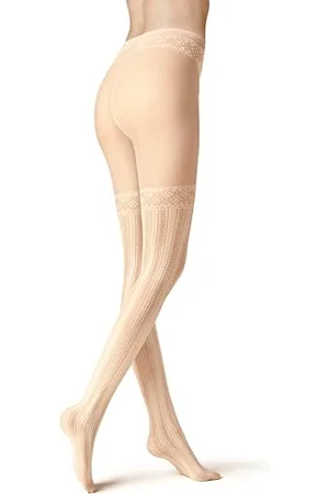 Kunert Damen Strumpfhosen Graphic Stripes 30 den appearance 44-46