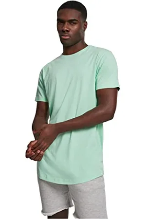 Urban classics Herren Shaped Long Tee T Shirt, , 5XL Große Größen EU