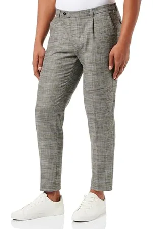 Bugatti Herren 1980-46180 Bundfaltenhose, , 36W / 32L EU