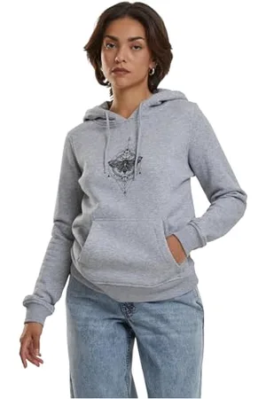 Mister Tee Damen Ladies Moth Hoody XL