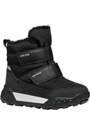 Geox J TREKKYUP Boy B ABX Snow Boot, Black, 32 EU
