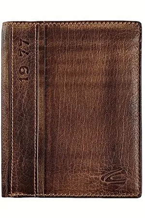 Camel Active Melbourne Herren Geldbörse Hochformat Leder Mittelgroß Braun