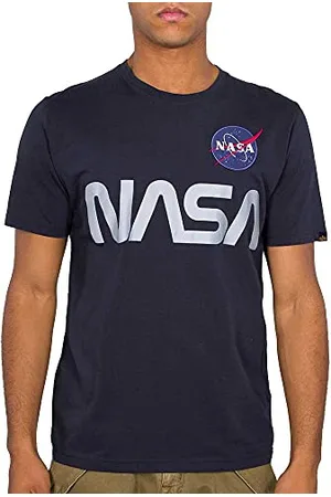 Alpha Industries Herren NASA Reflective T-Shirt, , M