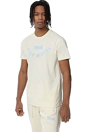 Lonsdale London Herren T-Shirt Normale Passform ROSEMARKIE /Blue L 117381