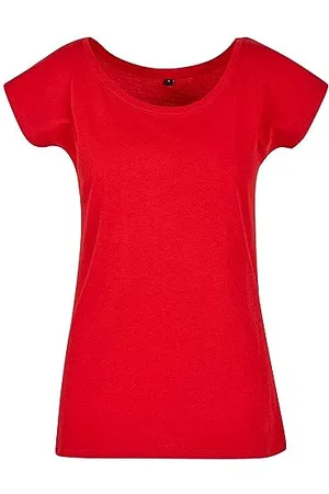 Build Your Brand Damen BB013-Ladies Wide Neck Tee T-Shirt, , 3XL