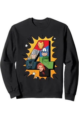 Marvel Comics 4 Geburtstag Sweatshirt