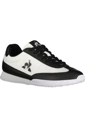 Le Coq Sportif Unisex Veloce I Sneaker, Weiß/Schwarz (Optical White Black), 41 EU