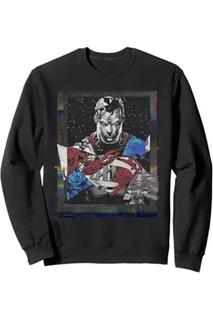 DC Comics Originals Superman Urban Jim Lee Space Glitch, Retro-Pop-Comic, schöne Kunst Sweatshirt