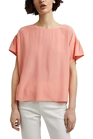 ESPRIT Collection Damen Bluse 041eo1f309, Salmon, XL