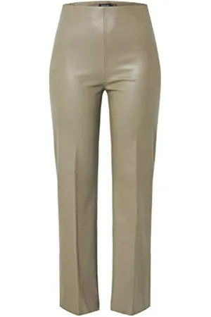 Soaked in Luxury Damen SLKaylee PU Kickflare Pants Hose, , X-Large