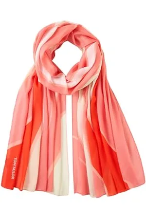 TOM TAILOR 1046516 Schal, 38059-Red Abstract Scarf, OneSize