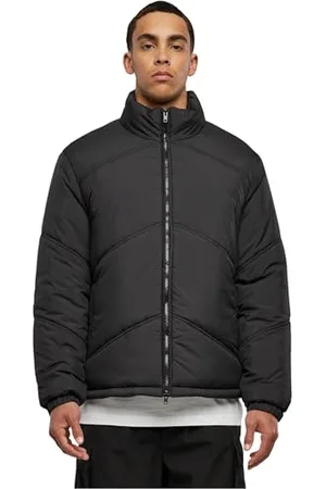 Urban classics Herren TB6333-Arrow Puffer Jacket Jacke, Black, M