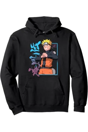 Naruto Shippuden Kanji Frame Pullover Hoodie