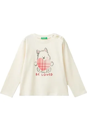 Benetton T-Shirt M/L 3P4ZG10FV Kurzarm Shirt