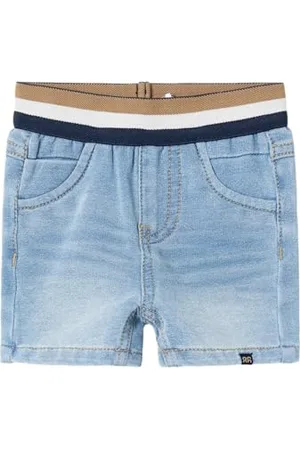NAME IT Baby - Jungen Nbmsilas SWE DNM Long 9850-tr J Shorts, , 62 EU