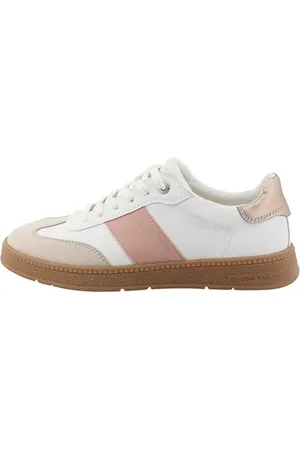 TOM TAILOR Damen 9590150003 Sneaker, White-Nude, 37 EU