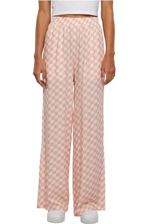 Urban classics Damen Hose Ladies Viscose Resort Pants, weite Resort Hose für Frauen, Extra Lang, , 4XL