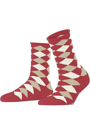 Burlington Damen Socken Sandy W Sso Baumwolle gemustert 1 Paar, , 36-41