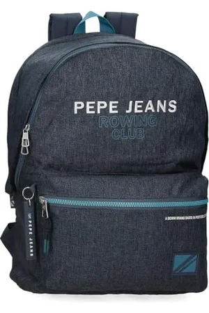 Pepe Jeans Edmon, lässiger Rucksack, Wanderrucksack, aus Polyester, breite Träger, ergonomisch und gepolstert, Verschiedene Taschen und Fächer, Rosa von Joumma Bags., , PC-Rucksack