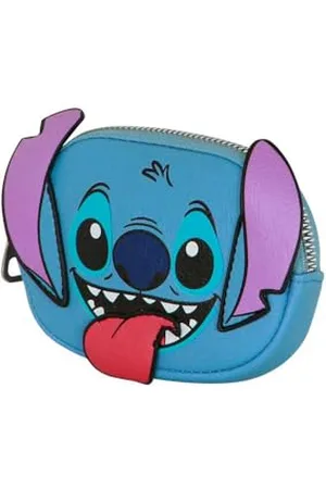 Disney Lilo und Stitch Tongue-Pill Portemonnaie, Blau, 12,5 x 9 cm