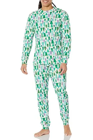 Amazon Herren Pyjamaset, Strick, , 6XL Große Größen