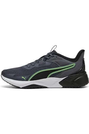 PUMA Unisex Disperse XT 4 Crosstrainer, Galactic Gray-Green Glare-Green Moon, 38 EU